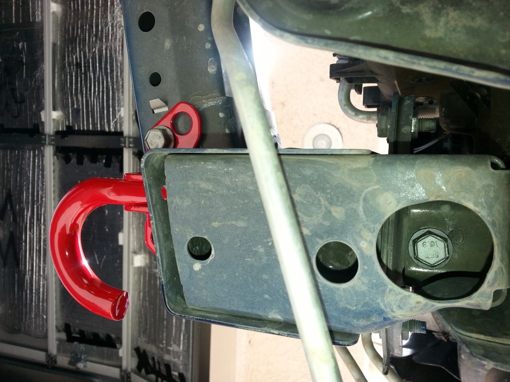 Front Tow Hook Install Jeep Patriot Forums